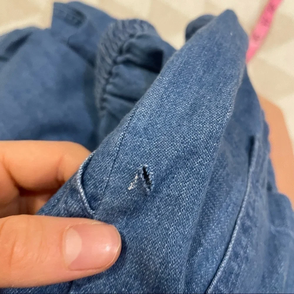 J crew seaside pants chambray azalea wash